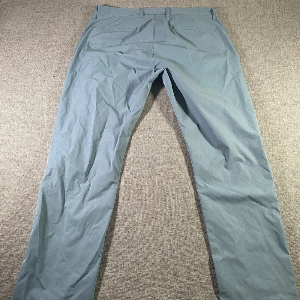J.Crew Flex Slim Men's Pants W32 L34 Blue Green Casual Chino Stretch